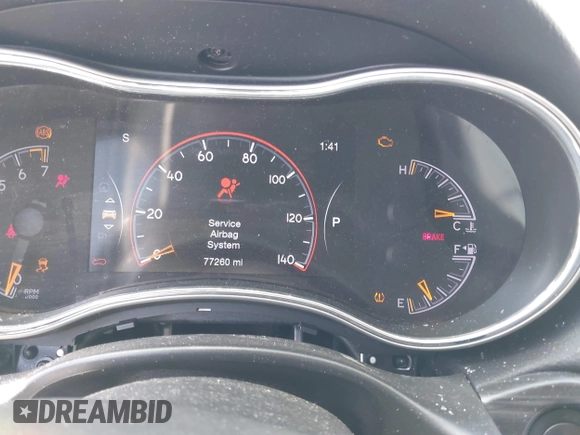 2020 Jeep Grand Cherokee Limited with VIN 1C4RJEBG2LC202014, listed as a IAAI auction lot 40654091 with 77,260 mi miles. Bid and sale history available at carsss.com. Image 7.
