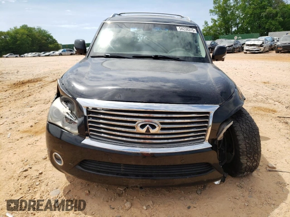 2014 Infiniti QX80 z VIN JN8AZ2NF4E9553258, wystawiony jako Copart lot #54238315 z przebiegiem 223 363 mil mil oraz Szkoda całkowita • Salvage title. Historia ofert i sprzedaży dostępna na DreamBid. Obrazek 5.