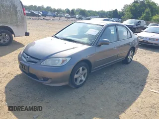 2005 Honda Civic EX z VIN 2HGES26745H501767, wystawiony jako IAAI lot #42424381 z przebiegiem 231 639 mil mil oraz . Historia ofert i sprzedaży dostępna na DreamBid. Obrazek 2.