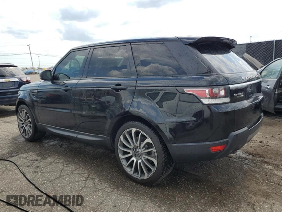 2015 Land Rover Range Rover Sport HSE with VIN SALWG2VF8FA623876, listed as a Copart auction lot 54315865 with 76,304 mi miles and Clean Title. Bid and sale history available at DreamBid. Image 2.
