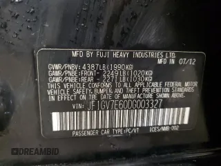 2013 Subaru WRX WRX z VIN JF1GV7E60DG003327, wystawiony jako Copart lot #89390415 z przebiegiem 89 096 mil mil oraz Czysty tytuł • Clean title. Historia ofert i sprzedaży dostępna na DreamBid. Obrazek 12.