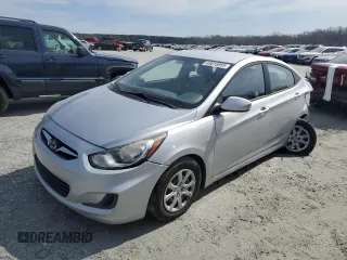 2014 Hyundai Accent GLS with VIN KMHCT4AE7EU638117, listed as a Copart auction lot 49816955 with 189,255 mi miles and Salvage Title. Bid and sale history available at carsss.com. Image 1.