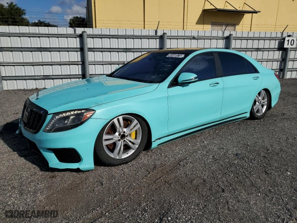 2015 Mercedes-Benz S-Class S 550 with VIN WDDUG8CB1FA108435, listed as a Copart auction lot 44468575 with 122,314 mi miles and Clean Title. Bid and sale history available at carsss.com. Image 1.