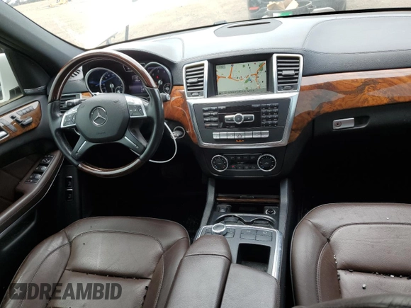 2014 Mercedes-Benz GL 450 with VIN 4JGDF7CE1EA323471, listed as a Copart auction lot 60475615 with 178,524 mi miles and Salvage title. Bid and sale history available at DreamBid. Image 8.