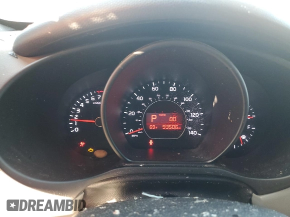 2018 Kia Soul + with VIN KNDJP3A50J7569533, listed as a Copart auction lot 46692825 with 93,506 mi miles and Salvage Title. Bid and sale history available at carsss.com. Image 9.