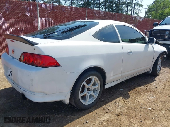 2006 Acura RSX with VIN JH4DC54846S012119, listed as a IAAI auction lot 42028137 with 128,762 mi miles. Bid and sale history available at carsss.com. Image 4.