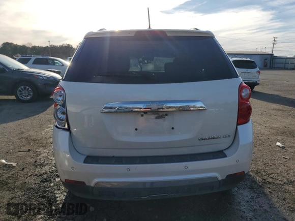 2015 Chevrolet Equinox LTZ with VIN 1GNALDEK5FZ128369, listed as a Copart auction lot 42951415 with 163,035 mi miles and Salvage Title. Bid and sale history available at carsss.com. Image 6.