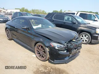 2021 Mercedes-Benz C with VIN W1KWJ8HB3MG095054, listed as a IAAI auction lot 40331972 with 14,882 mi miles and . Bid and sale history available at DreamBid. Image 1.