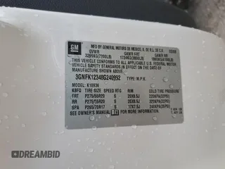 2008 Chevrolet Avalanche 3LT z VIN 3GNFK12348G240992, wystawiony jako Copart lot #56640005 z przebiegiem 163 687 mil mil oraz Szkoda całkowita • Salvage title. Historia ofert i sprzedaży dostępna na DreamBid. Obrazek 12.