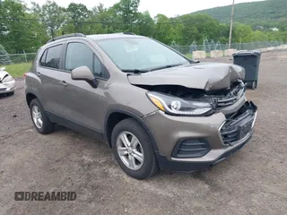 2021 Chevrolet Trax LT with VIN KL7CJPSB6MB358552, listed as a IAAI auction lot 42367846 with 47,451 mi miles and . Bid and sale history available at DreamBid. Image 1.