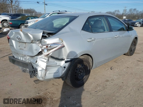 2019 Toyota Corolla L with VIN 2T1BURHE7KC223002, listed as a IAAI auction lot 41371130 with 251,534 mi miles and . Bid and sale history available at carsss.com. Image 4.