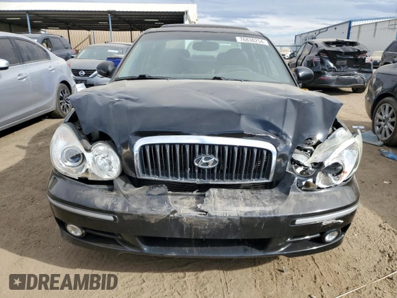 2003 Hyundai Sonata GLS with VIN KMHWF35H93A752394, listed as a Copart auction lot 76838254 with 124,234 mi miles and Salvage Title. Bid and sale history available at carsss.com. Image 5.