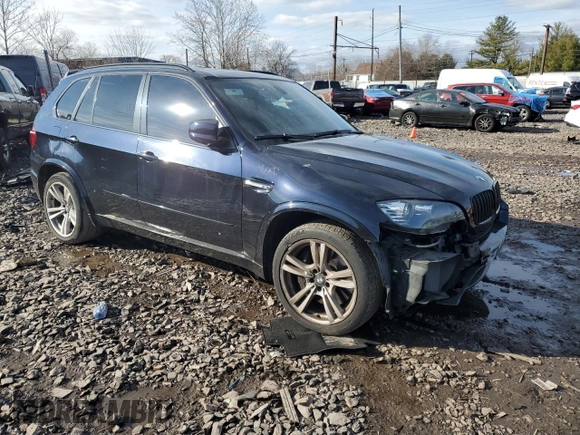 2012 BMW X5 M with VIN 5YMGY0C55CLK27483, listed as a Copart auction lot 85232104 with 116,338 mi miles and Salvage Title. Bid and sale history available at carsss.com. Image 4.
