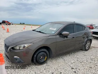 2015 Mazda 3 i Grand Touring with VIN JM1BM1M79F1226521, listed as a Copart auction lot 60328335 with 104,079 mi miles and Salvage title. Bid and sale history available at DreamBid. Image 1.