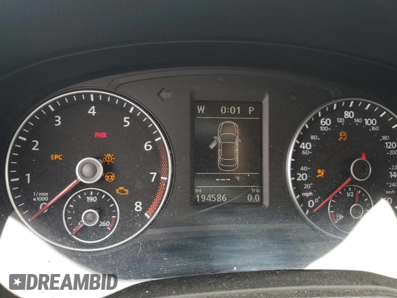 2015 Volkswagen Passat SE с VIN 1VWBT7A38FC081013, выставлен на аукционе Copart как лот 58659055 с пробегом 194 586 миль миль и Списание • Salvage title. История ставок и продаж доступна на DreamBid. Изображение 9.