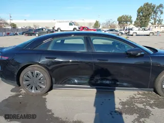 2025 Lucid Air Pure with VIN 50EA1PGA7SA004788, listed as a IAAI auction lot 41518561 with 1,872 mi miles. Bid and sale history available at carsss.com. Image 13.