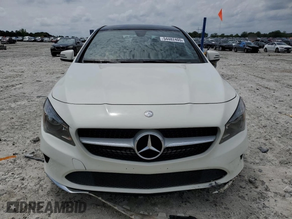 2017 Mercedes-Benz CLA 250 with VIN WDDSJ4EB1HN439381, listed as a Copart auction lot 54482405 with 94,731 mi miles and Salvage Title. Bid and sale history available at DreamBid. Image 5.