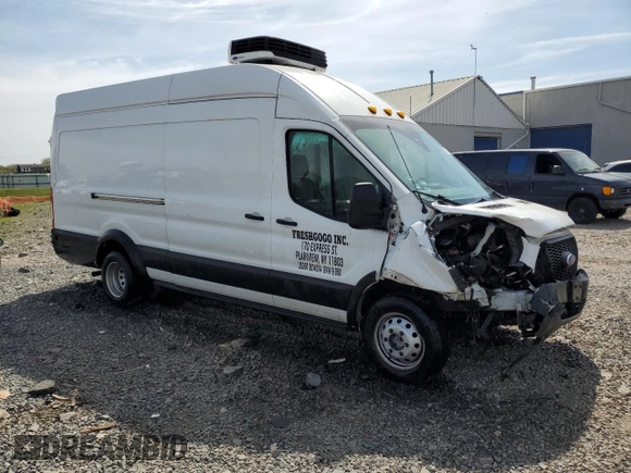 2021 Ford Transit z VIN 1FTBF4X87MKA04342, wystawiony jako Copart lot #53891525 z przebiegiem 114 503 mil mil oraz Szkoda całkowita • Salvage title. Historia ofert i sprzedaży dostępna na DreamBid. Obrazek 4.
