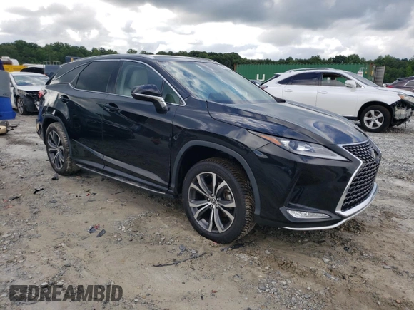 2022 Lexus RX with VIN JTJHZKEA9N2028376, listed as a Copart auction lot 64886714 with 77,738 mi miles and Salvage Title. Bid and sale history available at carsss.com. Image 4.