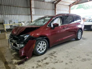 2021 Chrysler Voyager LXi z VIN 2C4RC1DG9MR520642, wystawiony jako Copart lot #54234295 z przebiegiem 79 514 mil mil oraz Szkoda całkowita • Salvage title. Historia ofert i sprzedaży dostępna na DreamBid. Obrazek 1.