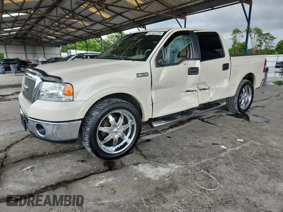 2008 Ford F-150 XLT z VIN 1FTPW12V98FB22781, wystawiony jako Copart lot #60132725 z przebiegiem 215 376 mil mil oraz Szkoda całkowita • Salvage title. Historia ofert i sprzedaży dostępna na DreamBid. Obrazek 1.
