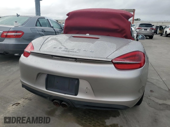 2013 Porsche Boxster S with VIN WP0CB2A82DS132355, listed as a Copart auction lot 74859104 with 0 mi miles and Salvage Title. Bid and sale history available at carsss.com. Image 6.