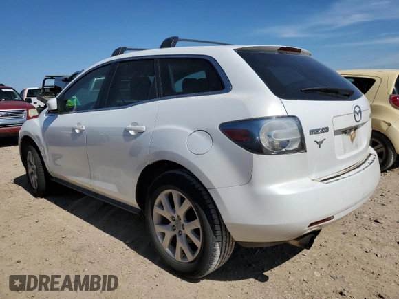 2008 Mazda CX-7 Grand Touring z VIN JM3ER29L980196768, wystawiony jako Copart lot #55152215 z przebiegiem 171 893 mil mil oraz Czysty tytuł • Clean title. Historia ofert i sprzedaży dostępna na DreamBid. Obrazek 2.