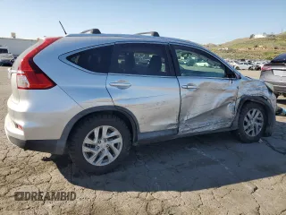 2015 Honda CR-V EX-L with VIN 2HKRM3H70FH504557, listed as a Copart auction lot 52463125 with 132,209 mi miles and Salvage Title. Bid and sale history available at carsss.com. Image 3.