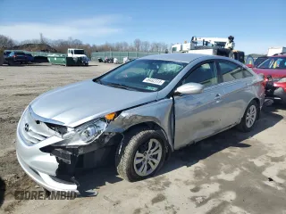 2013 Hyundai Sonata GLS with VIN 5NPEB4AC0DH552641, listed as a Copart auction lot 49482315 with 127,404 mi miles and Salvage title. Bid and sale history available at DreamBid. Image 1.