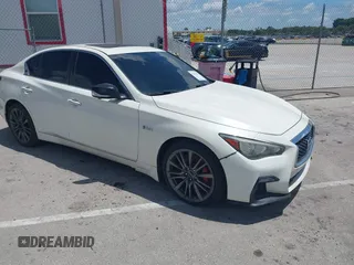 2019 Infiniti Q50 Red Sport 400 с VIN JN1FV7AP4KM760365, выставлен на аукционе IAAI как лот 42437474 с пробегом 90 225 миль миль и . История ставок и продаж доступна на DreamBid. Изображение 1.