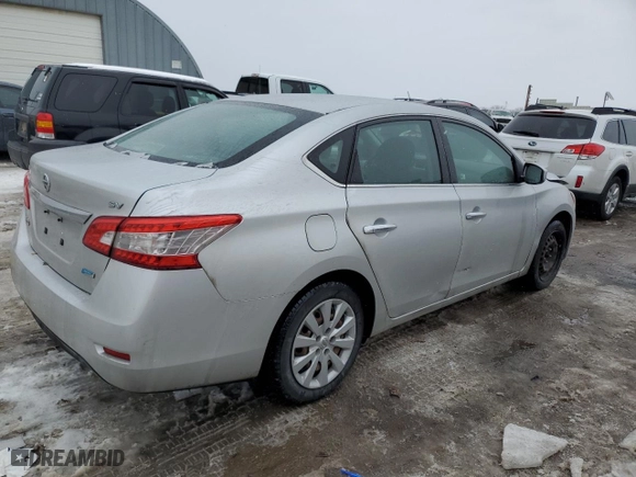 2014 Nissan Sentra SR with VIN 3N1AB7AP6EY224036, listed as a Copart auction lot 41461115 with 151,568 mi miles and Salvage Title. Bid and sale history available at carsss.com. Image 3.
