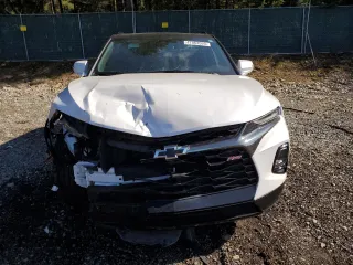 2022 Chevrolet Blazer RS with VIN 3GNKBKRS4NS198298, listed as a Copart auction lot 47863555 with 38,442 mi miles and Salvage title. Bid and sale history available at DreamBid. Image 5.