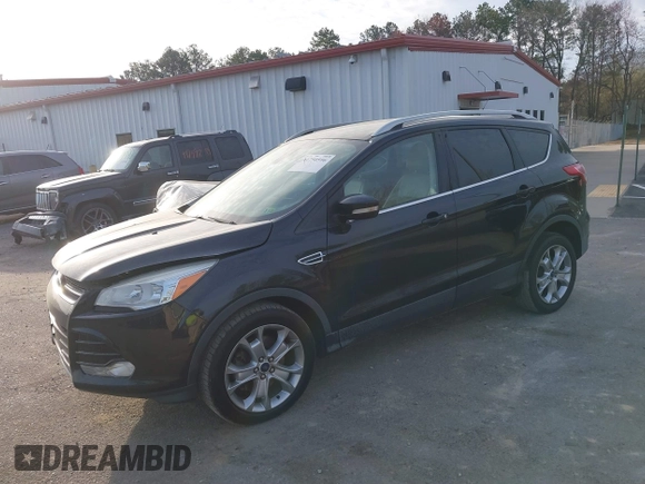 2015 Ford Escape Titanium with VIN 1FMCU0J98FUA19911, listed as a IAAI auction lot 41750596 with 106,706 mi miles. Bid and sale history available at carsss.com. Image 17.