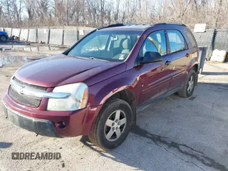 2009 Chevrolet Equinox LS with VIN 2CNDL13F496255071, listed as a IAAI auction lot 41536907 with 165,021 mi miles. Bid and sale history available at carsss.com. Image 2.