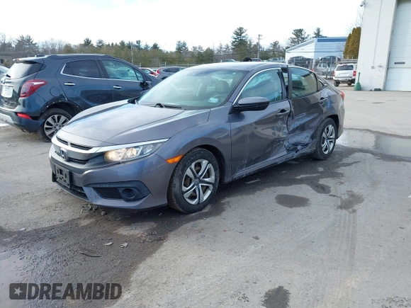 2017 Honda Civic Sedan LX with VIN 19XFC2F63HE222639, listed as a IAAI auction lot 41698385 with 134,708 mi miles. Bid and sale history available at carsss.com. Image 17.
