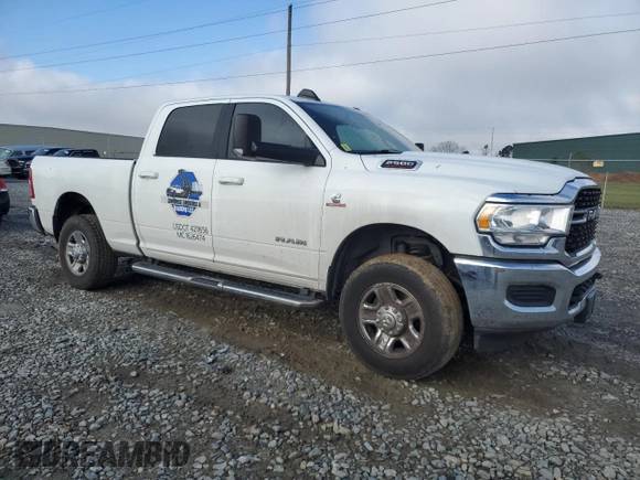 2022 Ram 2500 Big Horn with VIN 3C6UR5DL6NG119819, listed as a Copart auction lot 50432095 with 138,070 mi miles and Clean Title. Bid and sale history available at carsss.com. Image 4.