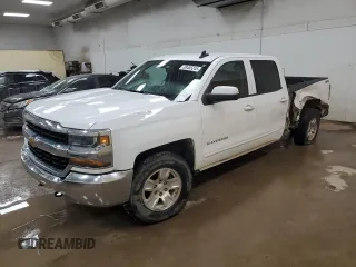 2018 Chevrolet Silverado 1500 LT with VIN 1GCUKREC5JF248083, listed as a Copart auction lot 88485245 with 121,973 mi miles and Clean Title. Bid and sale history available at DreamBid. Image 1.