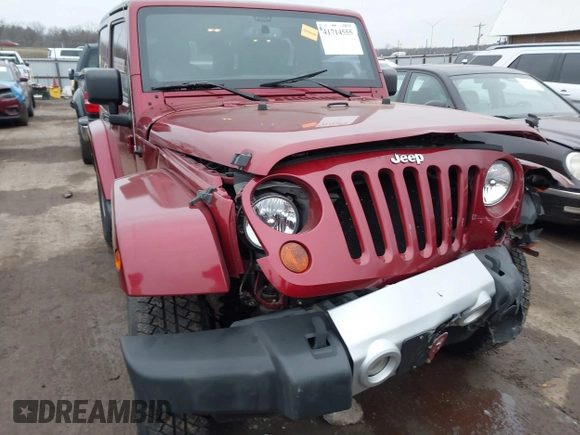 2013 Jeep Wrangler Sahara with VIN 1C4AJWBG7DL501146, listed as a IAAI auction lot 41714555 with 69,324 mi miles and . Bid and sale history available at DreamBid. Image 6.