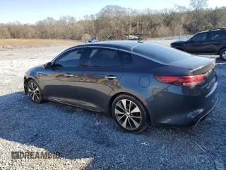 2016 Kia Optima SX Turbo with VIN 5XXGW4L24GG092367, listed as a Copart auction lot 45284145 with 162,796 mi miles and Salvage Title. Bid and sale history available at carsss.com. Image 2.