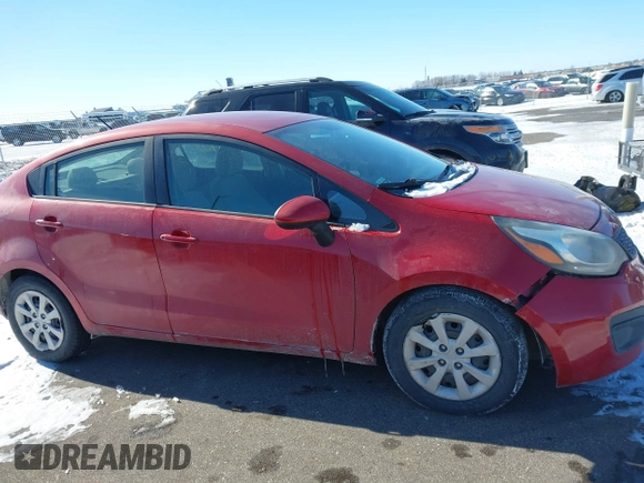 2014 Kia Rio LX with VIN KNADM4A3XE6408514, listed as a IAAI auction lot 41638709 with 97,231 mi miles. Bid and sale history available at carsss.com. Image 13.