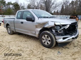 2020 Ford F-150 XL with VIN 1FTEX1CB0LKF52286, listed as a Copart auction lot 40610764 with 83,220 mi miles and Salvage Title. Bid and sale history available at DreamBid. Image 4.