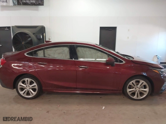 2016 Chevrolet Cruze Premier with VIN 1G1BG5SM6G7249169, listed as a IAAI auction lot 41336656 with 96,645 mi miles. Bid and sale history available at carsss.com. Image 13.