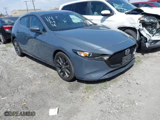 2019 Mazda Mazda3 Hatchback with VIN JM1BPALM2K1107038, listed as a IAAI auction lot 41718897 with NaN miles. Bid and sale history available at carsss.com. Image 1.