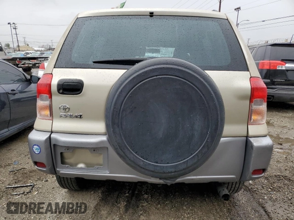 2003 Toyota RAV4 with VIN JTEGH20V330098598, listed as a Copart auction lot 49175015 with 203,886 mi miles and Clean Title. Bid and sale history available at DreamBid. Image 6.
