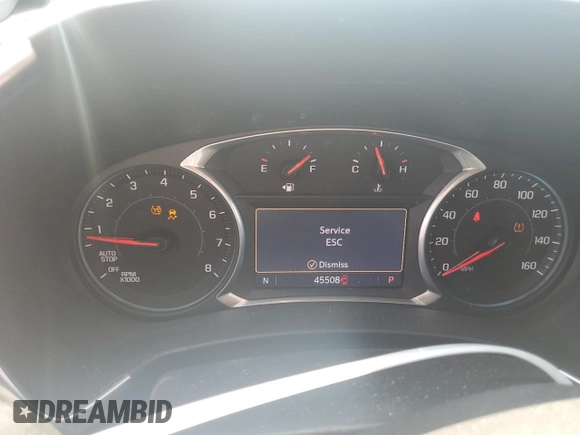 2022 Chevrolet Equinox Premier z VIN 2GNAXXEV3N6121785, wystawiony jako Copart lot #59358695 z przebiegiem 45 508 mil mil oraz Czysty tytuł • Clean title. Historia ofert i sprzedaży dostępna na DreamBid. Obrazek 9.