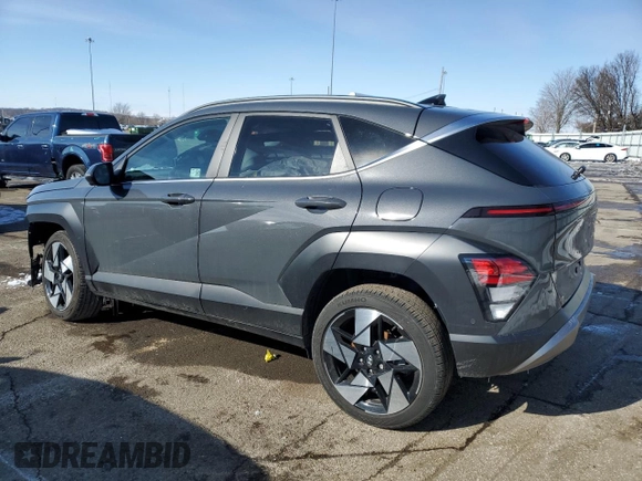 2024 Hyundai Kona Limited with VIN KM8HECA3XRU131811, listed as a Copart auction lot 45565475 with 13,089 mi miles and Salvage Title. Bid and sale history available at carsss.com. Image 2.