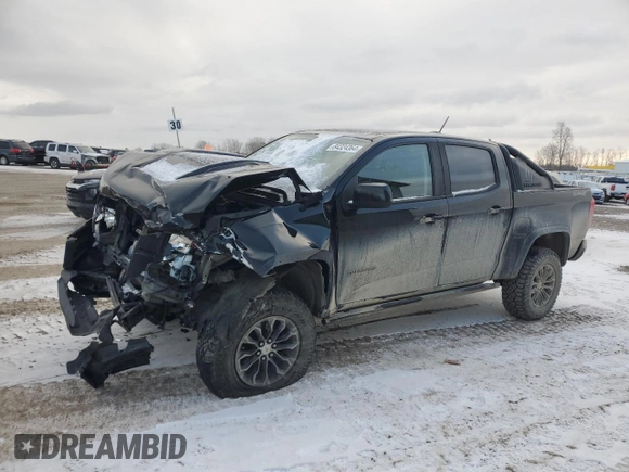2021 Chevrolet Colorado 4WD ZR2 z VIN 1GCGTEEN5M1182222, wystawiony jako Copart lot #84324364 z przebiegiem 41 388 mil mil oraz Czysty tytuł • Clean title. Historia ofert i sprzedaży dostępna na DreamBid. Obrazek 1.