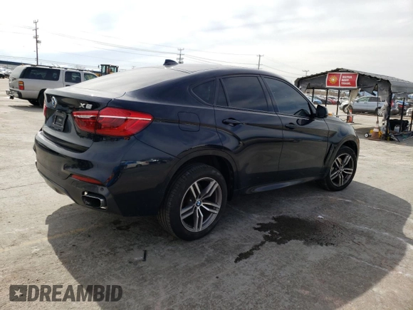 2017 BMW X6 xDrive35i with VIN 5UXKU2C3XH0U30319, listed as a Copart auction lot 47157223 with 64,116 mi miles. Bid and sale history available at carsss.com. Image 3.