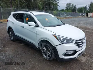 2017 Hyundai Santa Fe Sport 2.4L with VIN 5XYZU3LB7HG430883, listed as a IAAI auction lot 39966792 with 73,816 mi miles. Bid and sale history available at carsss.com. Image 1.