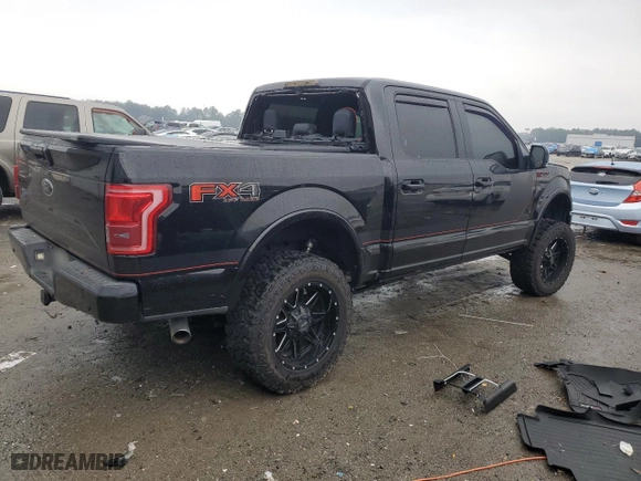 2016 Ford F-150 XLT with VIN 1FTEW1EF6GFC96902, listed as a Copart auction lot 46652035 with 49,814 mi miles and Salvage Title. Bid and sale history available at carsss.com. Image 3.